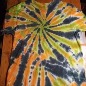 Custom tie dyed shirt ONE OF A KIND